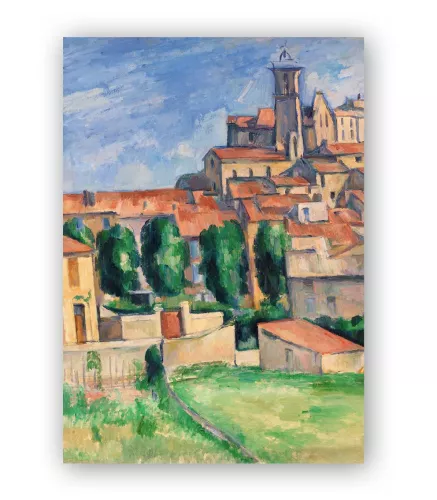 Gardenne, Cezanne, Greeting Card