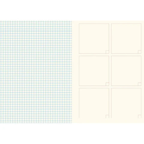 Grids & Guides Notebook, Black