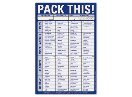 Pack This! Pad