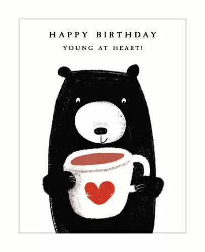 Bear & Mug Greeting Card