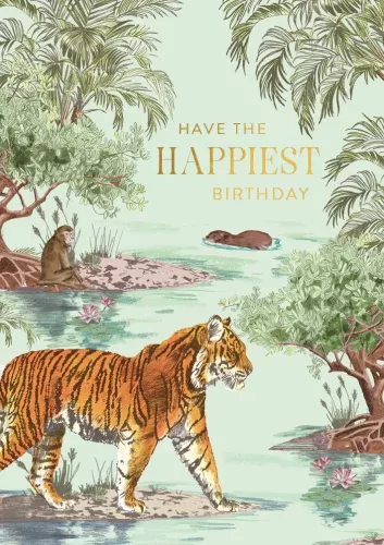 Habitania Sundarban Mangrove Bangladesh, Greeting Card