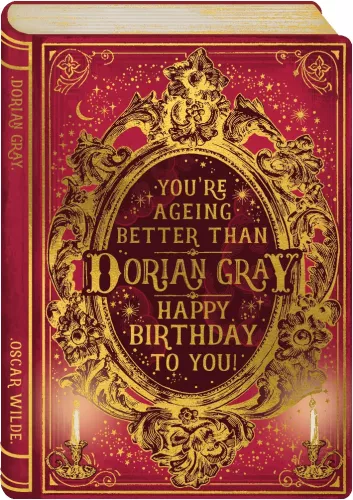 Storybook Dorian Grey Greeting Card