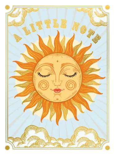 Little Note Sunshine Notecard