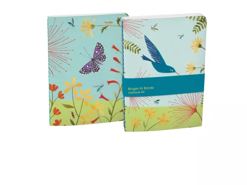 Hummingbird A5 Softback Notebooks Set of 2