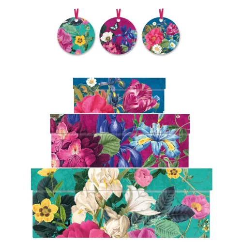 Classical Bloom, The Botanist Collection, Nest of 3 Boxes