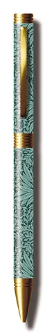 3 Pens Set, Strawberry Thief Blush, William Morris