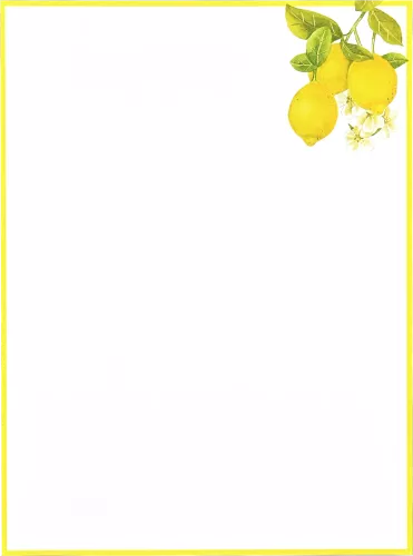 Amalfi Lemons, Boxed Stationery Set