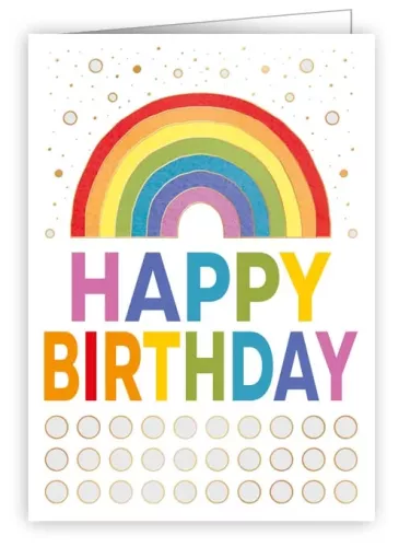 rainbow, Mini Card