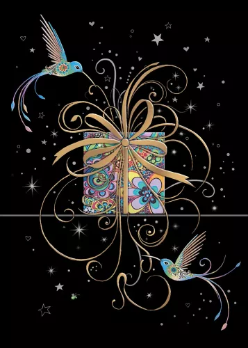 Gift Birds, Greeting Card