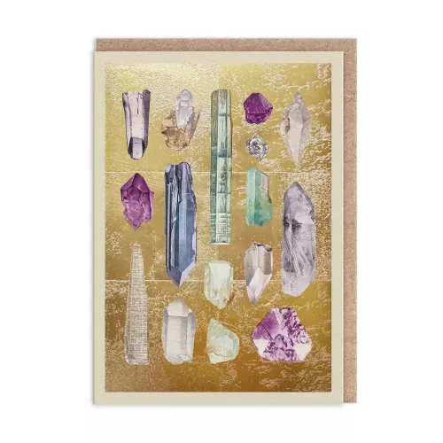 Mineral Collection Greeting Card