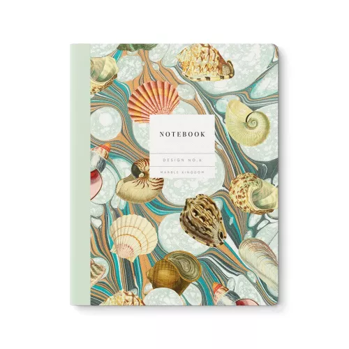 Marble Shell Collection Exercise Book