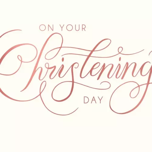 Christening Day, Greeting Card
