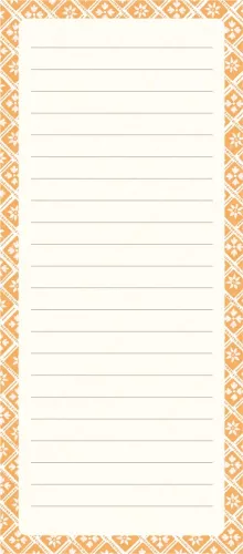 Medina Magnetic List Pad