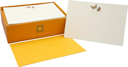 Monarch Butterflies Correspondence Cards