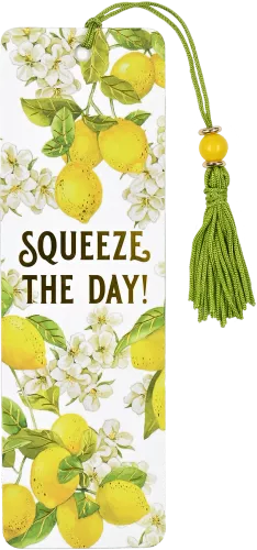 Amalfi Lemons Beaded Bookmark