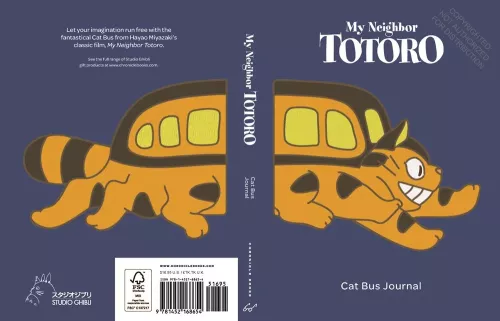 Studio Ghibli My Neighbor Totoro: Cat Bus Plush Journal