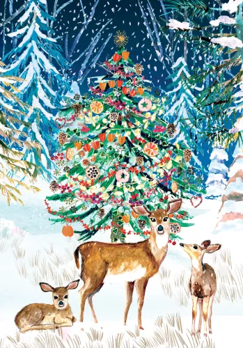 Wild Winters Song Greeting Card single