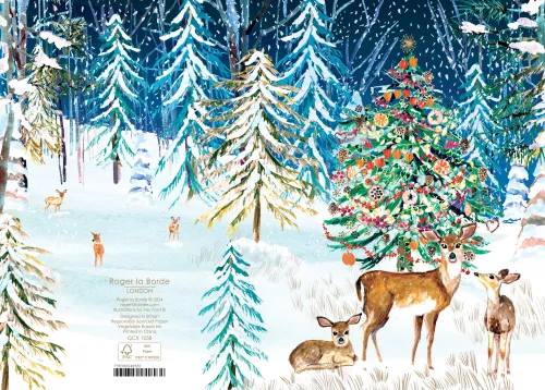 Wild Winters Song Greeting Card single