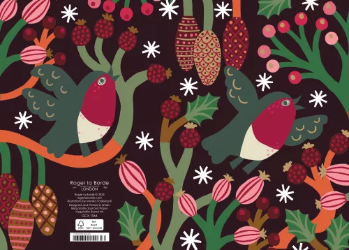 Christmas Chorus Greeting Card single