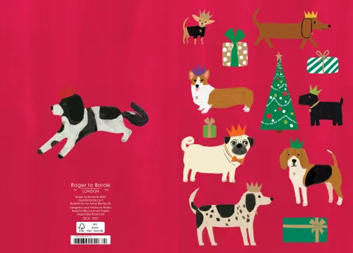 Chouchou Chien Greeting Card single