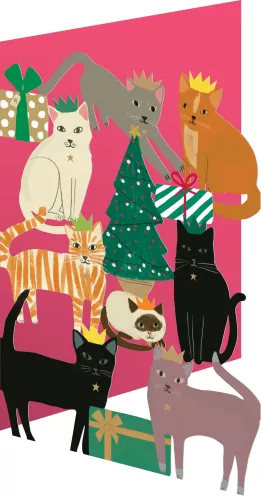 Chouchou Chat Lasercut Card single