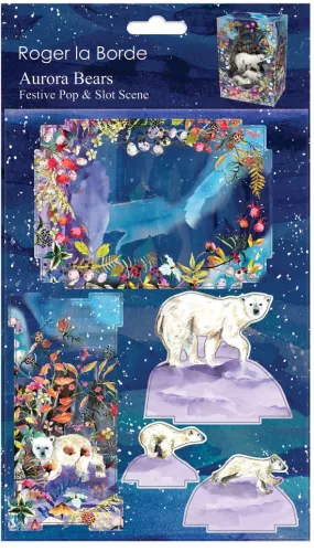 Aurora Bears Pop & Slot Diorama