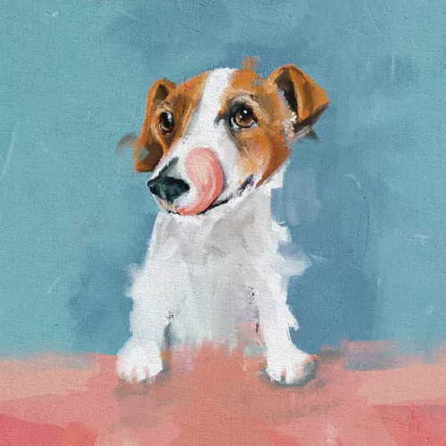 Elsie The Dog Card