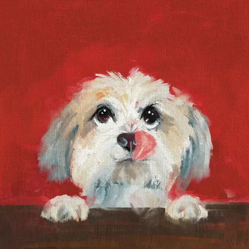 Rosie The Dog Card