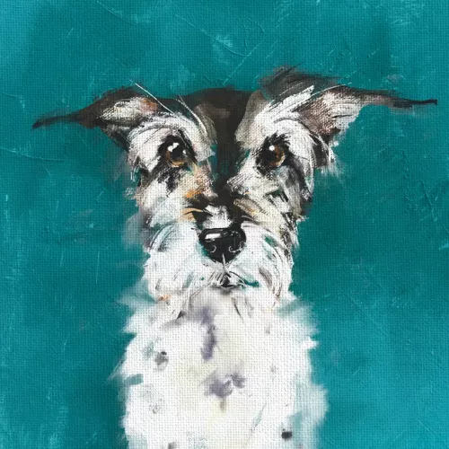 Thomas The Dog Card