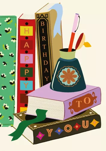 Pavilion Birthday Books Greeting Card