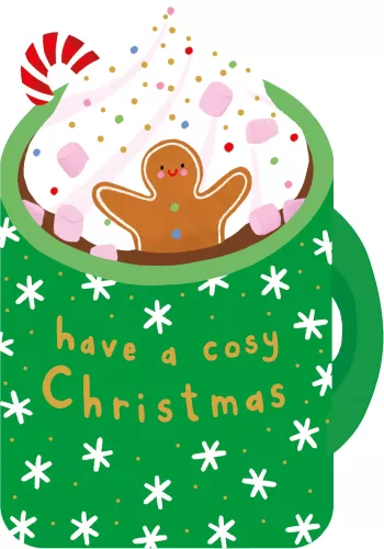 HOT CHOCOLATE XMAS MUG CUT