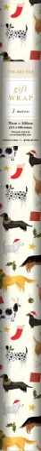 Santa Paws Dog Roll Wrap