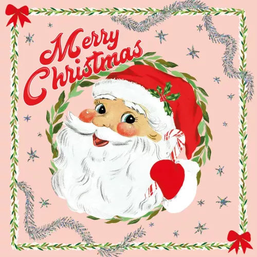 Kitschmas Santa Lux Box 8 Cards & Envelopes