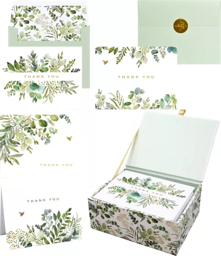 Eucalyptus Premium Note Cards