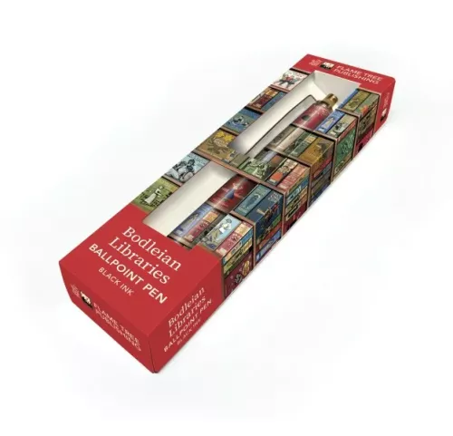 Bodleian Libraries: High Jinks Bookshelves Boxed Decorative Ballpoint pen