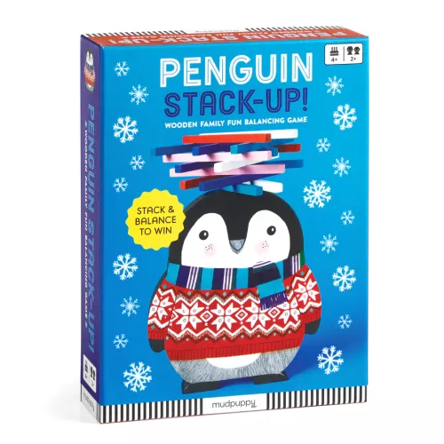 Penguin Stack-up Wooden Balancing Game (Game)