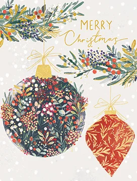 Hanging Bauble, Christmas Box