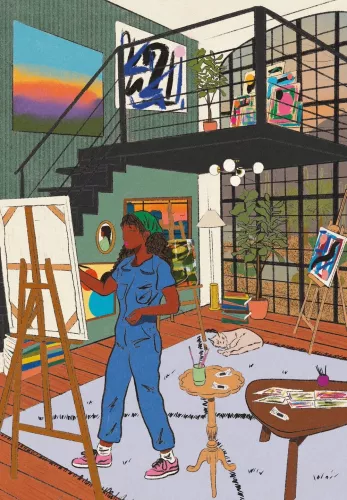 The Artist 500 piece puzzle