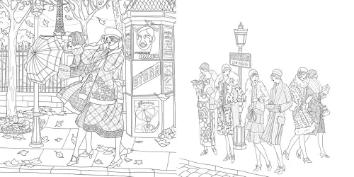 The Jazz Age, Colouring Book