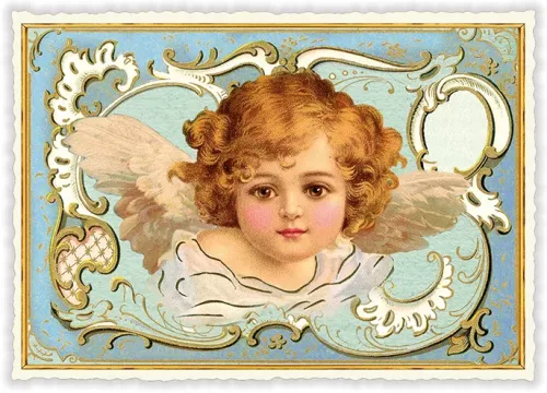 Angel Christmas, Postcard