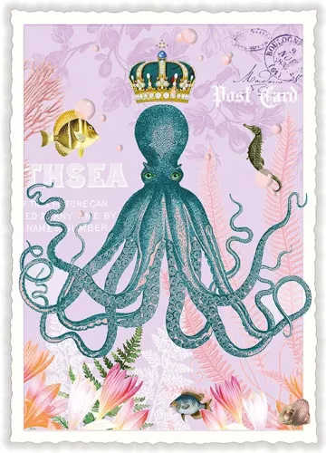 Octupus, Postcard