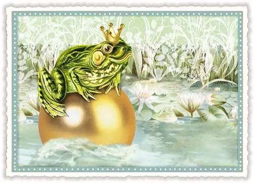 Frog Prince, Postcard
