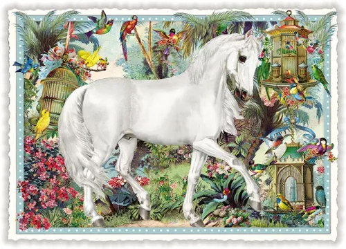 White Horse, Postcard
