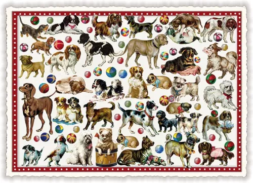 Doggys, Postcard
