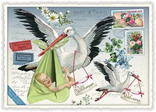 Baby, Postcard