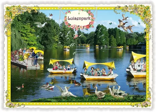 Mannheim, Postcard