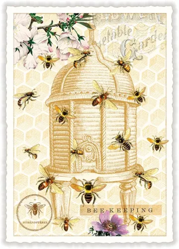 Bee Keeping, Postcard