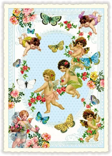 Dance of the Fairies, Postcard
