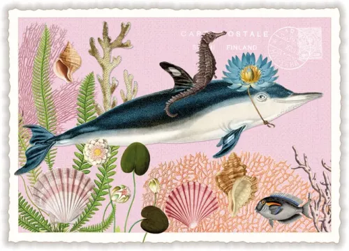 Animals of the Sea, Postcard