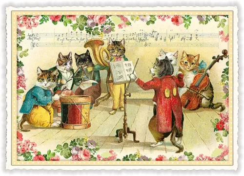 Catconsert, Postcard